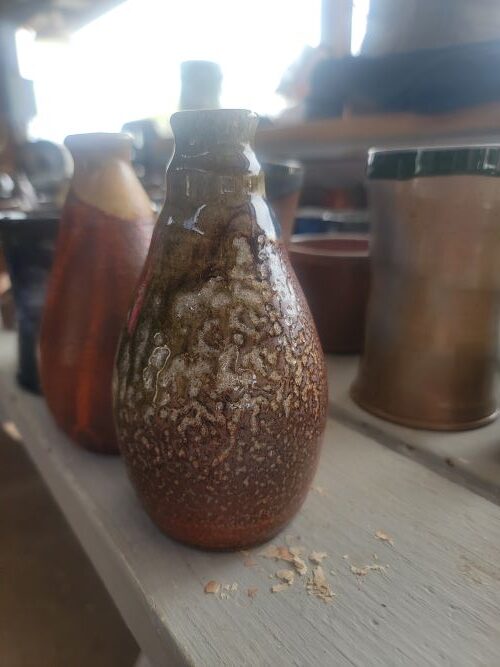 ceramic bottle